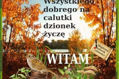 Życzenia na powitanie jesieni