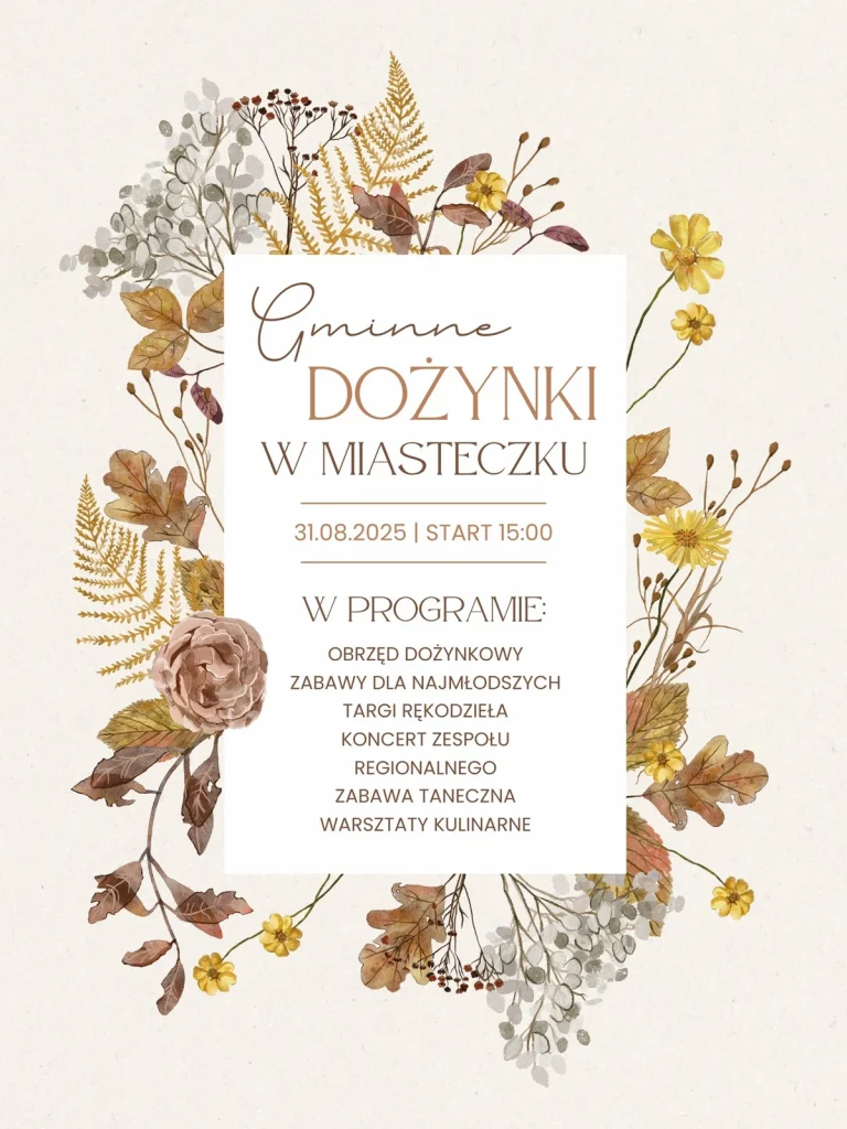 Życzenia na dożynki