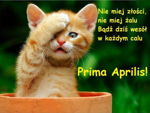 Życzenia na Pryma Aprylis