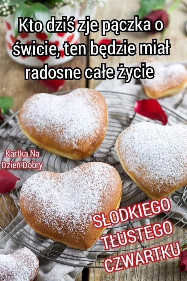 Życzenia na Tłusty Czwartek