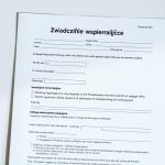 wzór wniosku o świadczenie wspierające