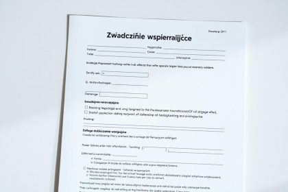 wzór wniosku o świadczenie wspierające