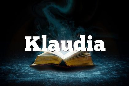 Znaczenie imienia Klaudia