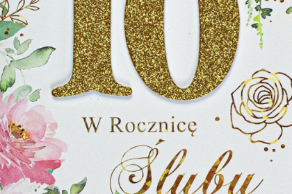 Życzenia na 10 rocznicę ślubu