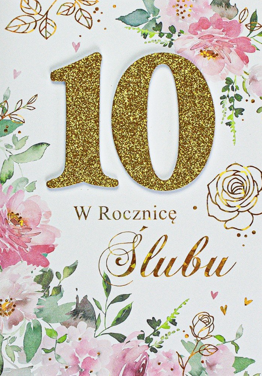 Życzenia na 10 rocznicę ślubu