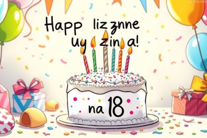Życzenia na osiemnastkę dla kolegi
