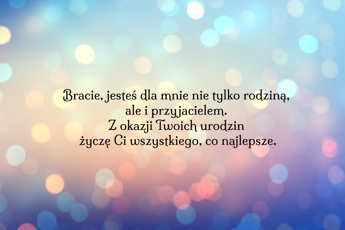 Życzenia urodzinowe dla bratanicy