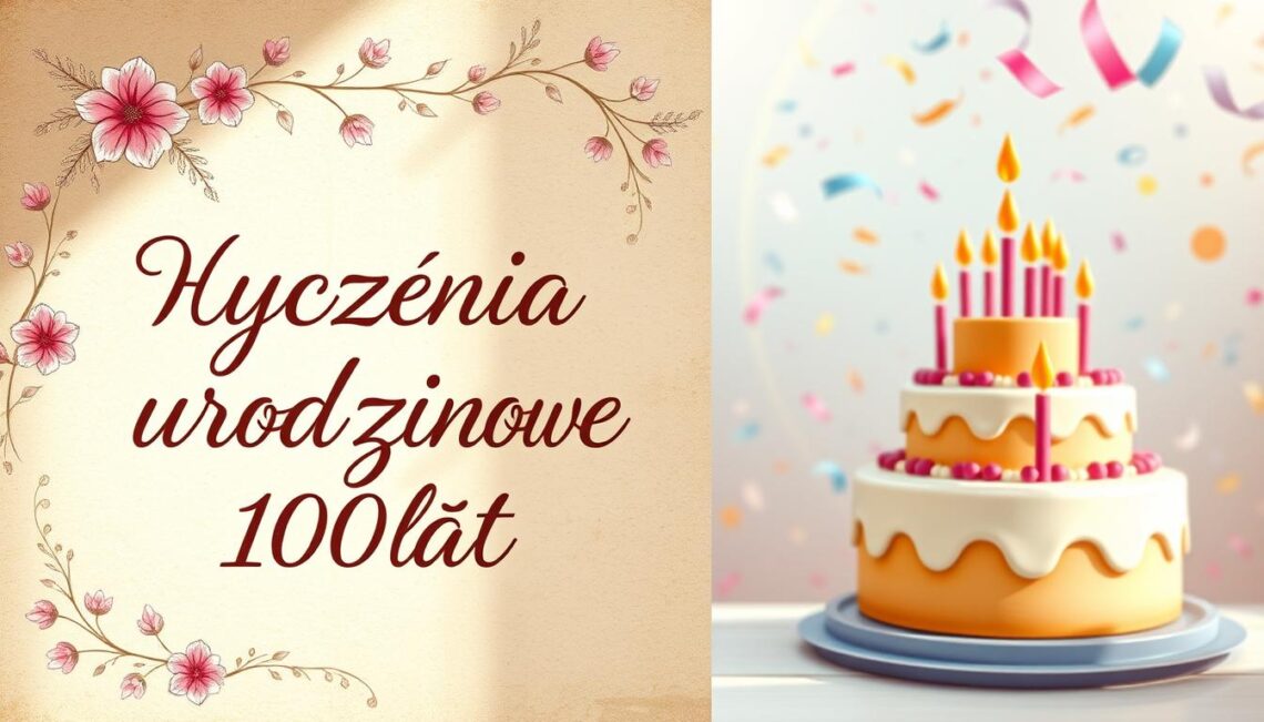 Życzenia na 100 lat dla jubilata