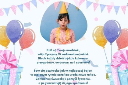 Życzenia na 10 urodziny dziecka