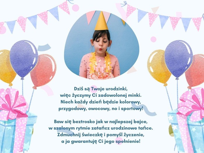 Życzenia na 10 urodziny dziecka